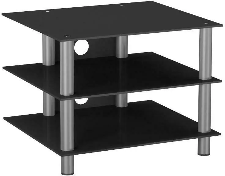 Phonotisch in Schwarz/ Silberfarbe 'Sindas B: 60 CM'