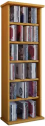 CD-Regal in Buchefarbe 'Vostan B: 31 CM'