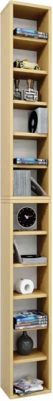 CD-Regal in Buchefarbe 'Bigol B: 21 CM'