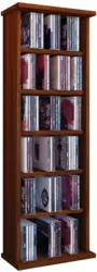 CD-Regal in Nussbaumfarbe 'Vostan B : 31 CM'