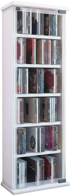 CD-Regal in Wei&szlig; 'Classic'