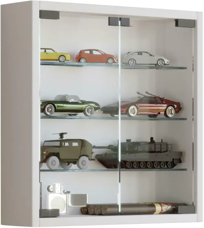 Hängevitrine in Weiß 'Mandosa S'