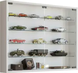 Hängevitrine in Weiß 'Mandosa L'