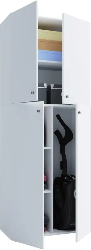 Mehrzweckschrank in Weiß 'Lona'