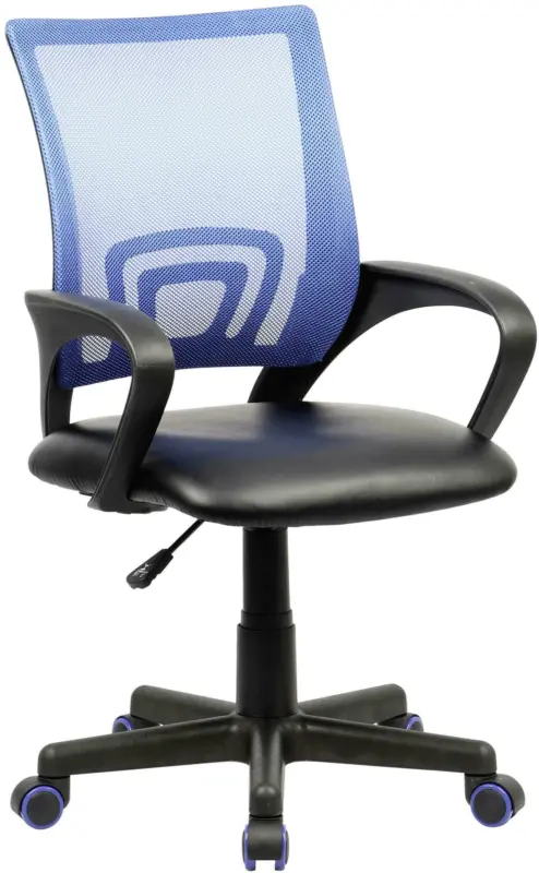 Jugenddrehstuhl in Blau/ Schwarz 'Offal'