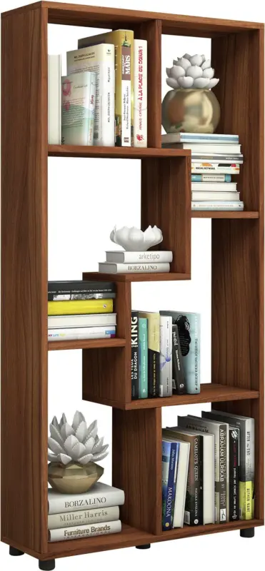 Standregal in Nussbaumfarbe 'Blina'