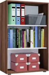 Aktenregal in Nussbaumfarbe 'Lona XL'