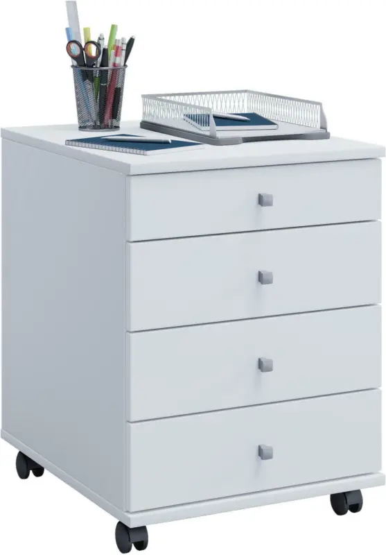 Rollcontainer in Weiß 'Lona Mini'