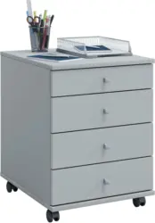 Rollcontainer in Grau 'Lona Mini'