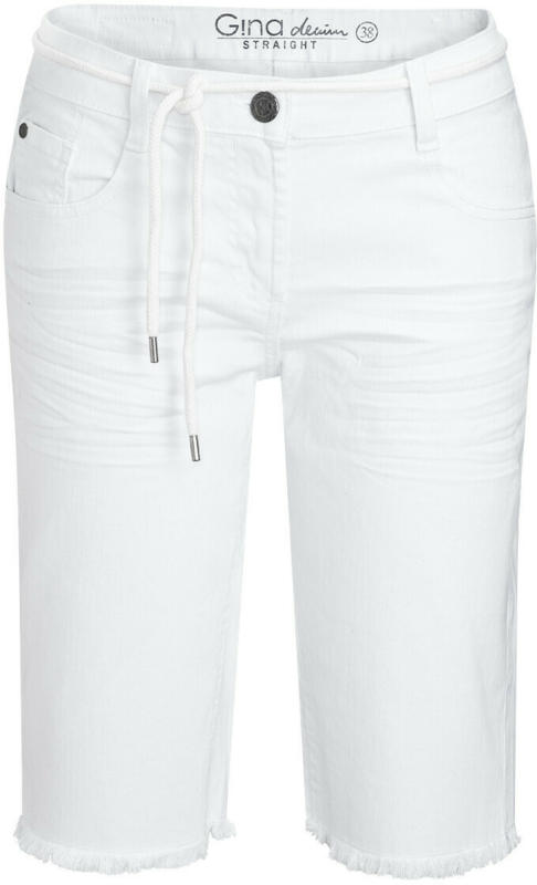 Damen Jeansshorts mit Bindegürtel (Nur online)