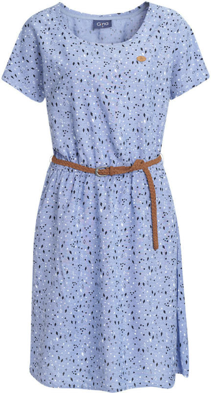 Damen Kleid mit Flechtgürtel (Nur online)