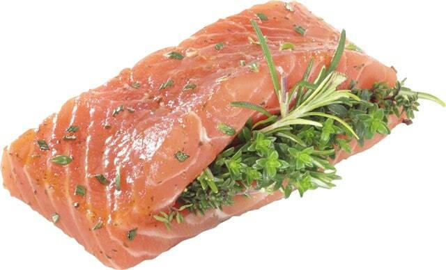 Ab Mittwoch erhältlich: Lachsfilets Kräuterbouquet