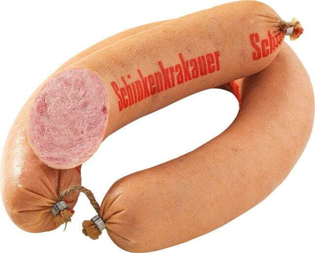 Würzige Schinkenkrakauer