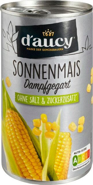 D’aucy Sonnenmais, Erbsen