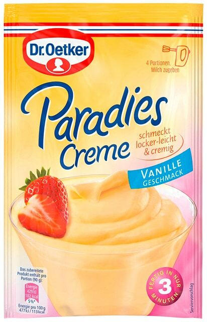 Dr. Oetker Paradiescreme