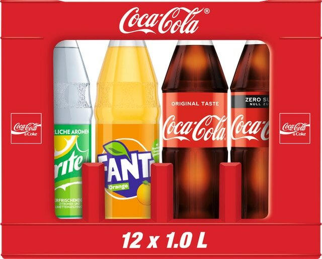 Coca-Cola*, Mezzo-Mix*, Fanta Orange