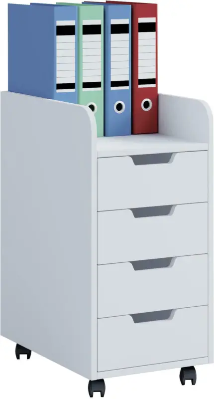 Rollcontainer in Weiß 'Konal Mini'