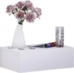 mömax Nachtkästchen in Weiß 'Dormas'