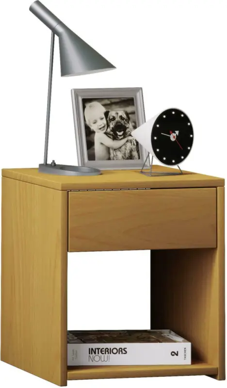 Nachtkästchen 'Buchefarbe'