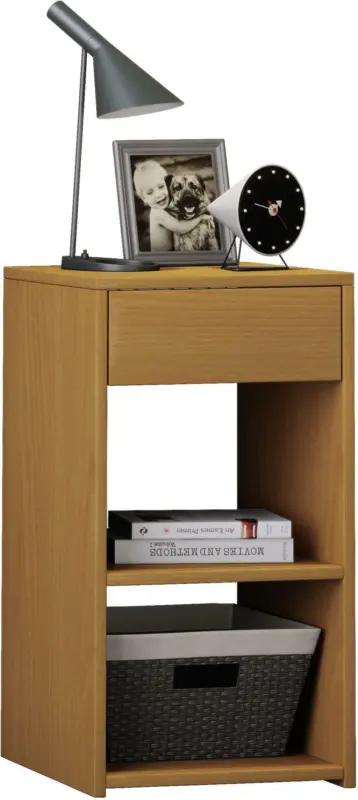 Nachtkästchen in Buchefarbe 'Sledo Maxi'