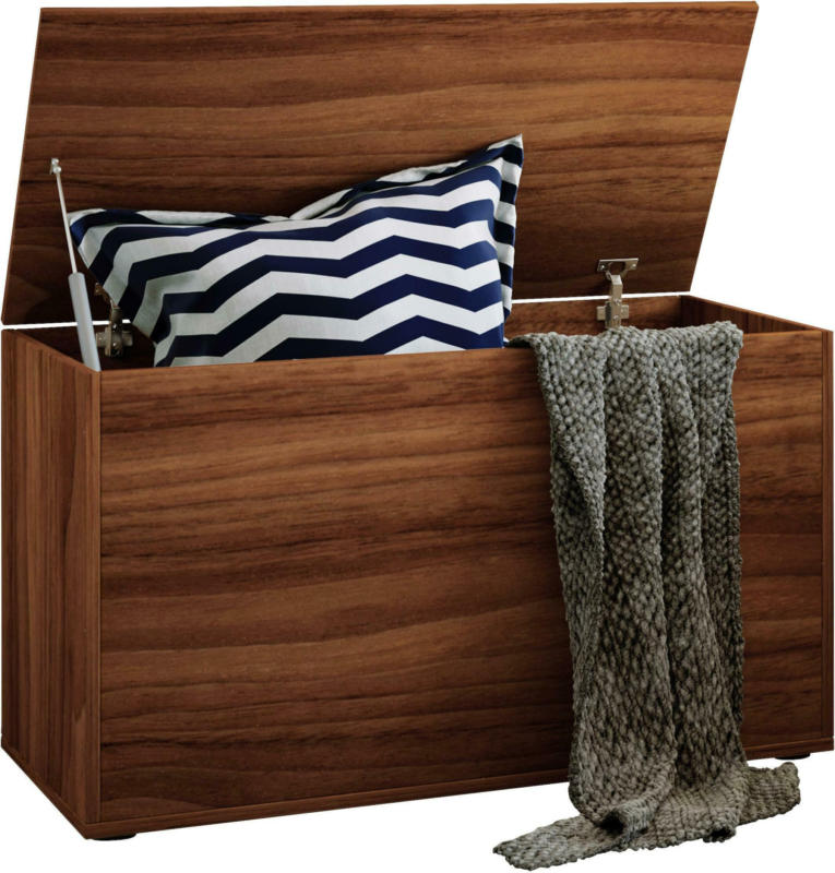Truhe in Nussbaumfarbe 'Bendola'