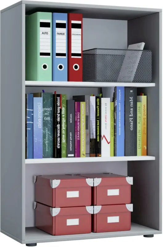 Aktenregal in Grau 'Lona XL'