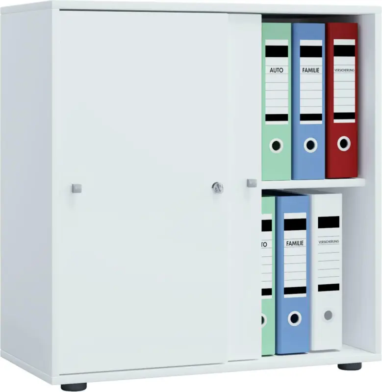 Aktenschrank in Weiß 'Lona L'