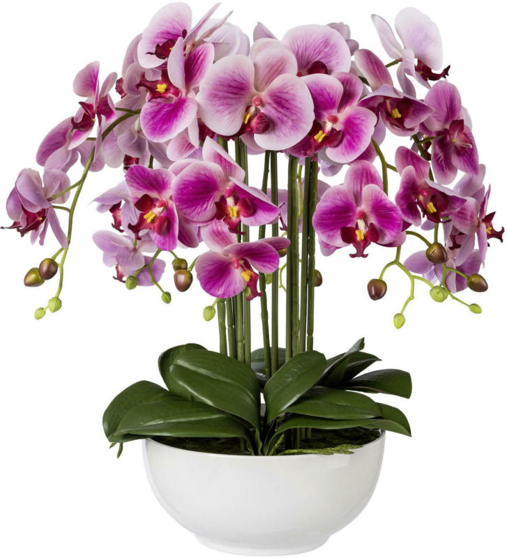 Kunstblume Orchidee ca. 54cm