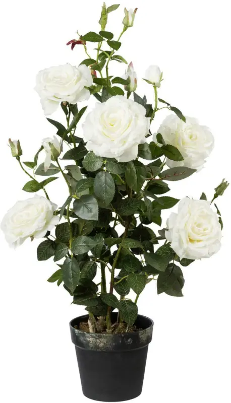 Kunstpflanze Rosenstock ca. 90cm
