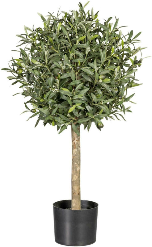 Kunstpflanze Olivenbaum in Grün, ca. 90cm