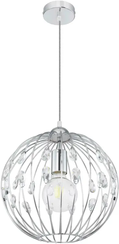 Hängeleuchte Kristall max. 60 Watt