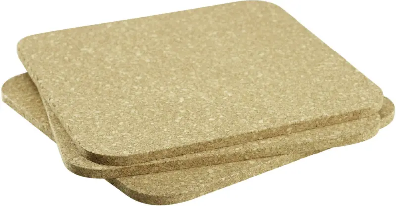 Untersetzerset aus Kork, 3-teilig