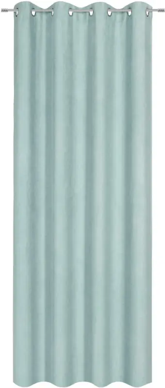 Ösenschal Velours in Grün ca. 140x245cm