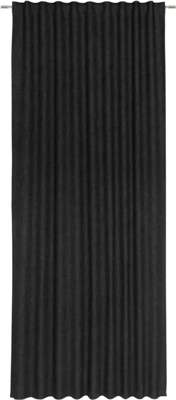 Fertigvorhang Leo in Schwarz ca. 135x255cm