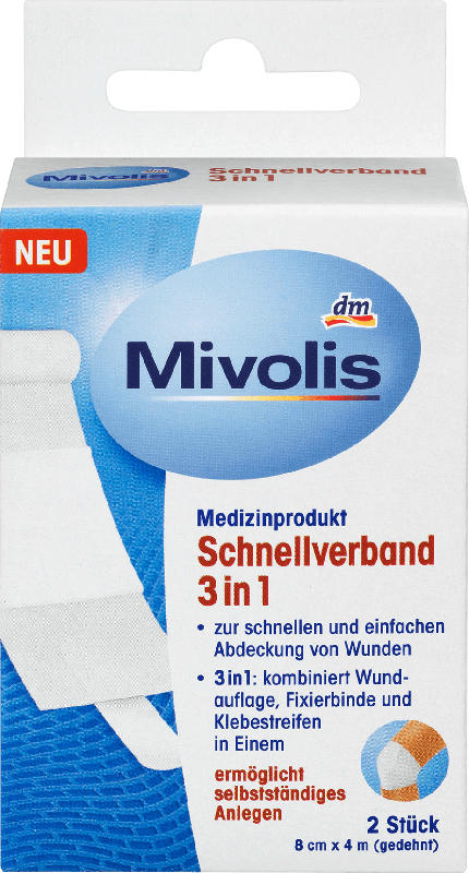 Mivolis Schnellverband 3in1