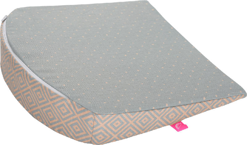 Motherhood Baby Keilkissen 30x30cm, Quadrate apricot