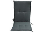 Coussin de chaise SCANDOLA 48x98cm anthracite uni