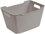 Aufbewahrungsbox LOTTA grau 19x29.5x15cm