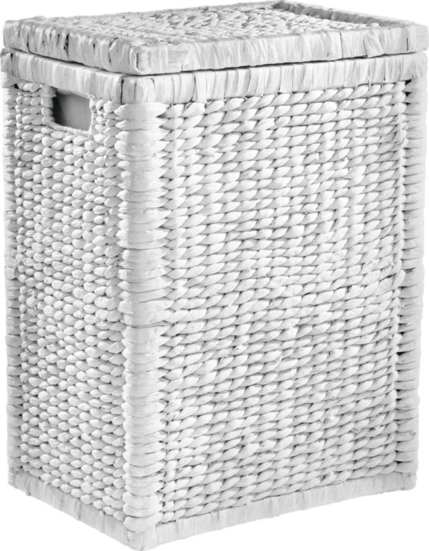 Wäschekorb Tobi in Weiß ca. 78l