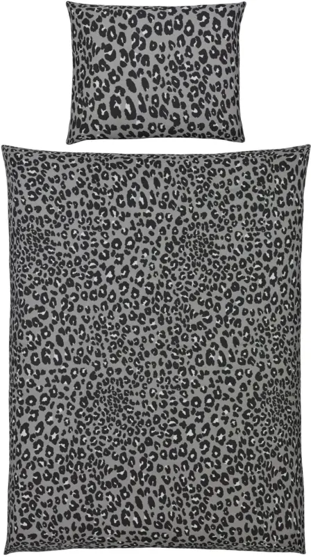 Bettwäsche Kerstin in Grau ca. 140x200cm