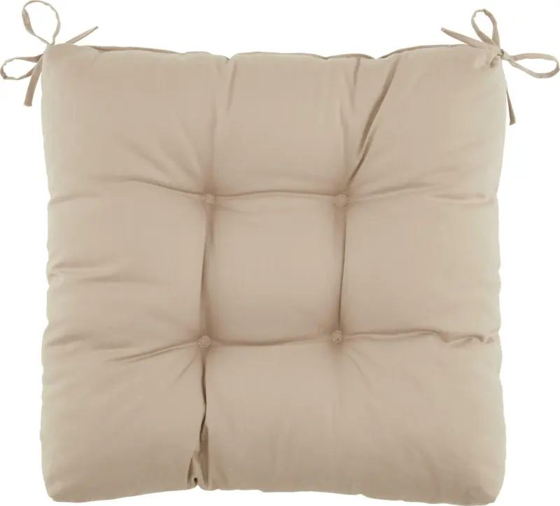 Sitzkissen Elli in Sandfarben ca. 40x40cm