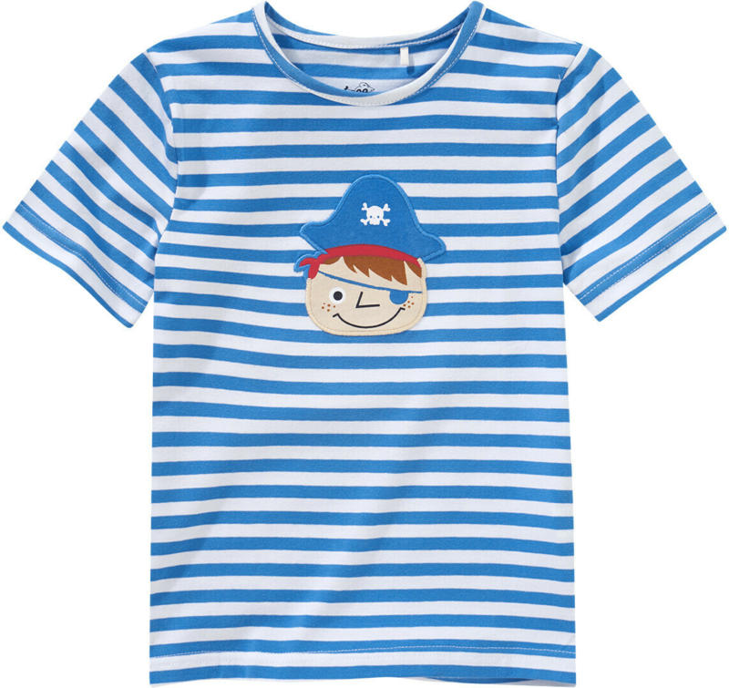 Jungen T-Shirt mit Piraten-Applikation (Nur online)