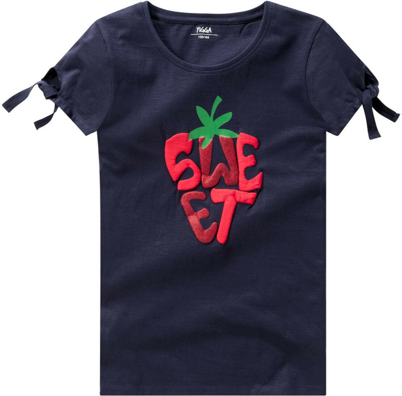 Mädchen T-Shirt mit Knotendetail (Nur online)
