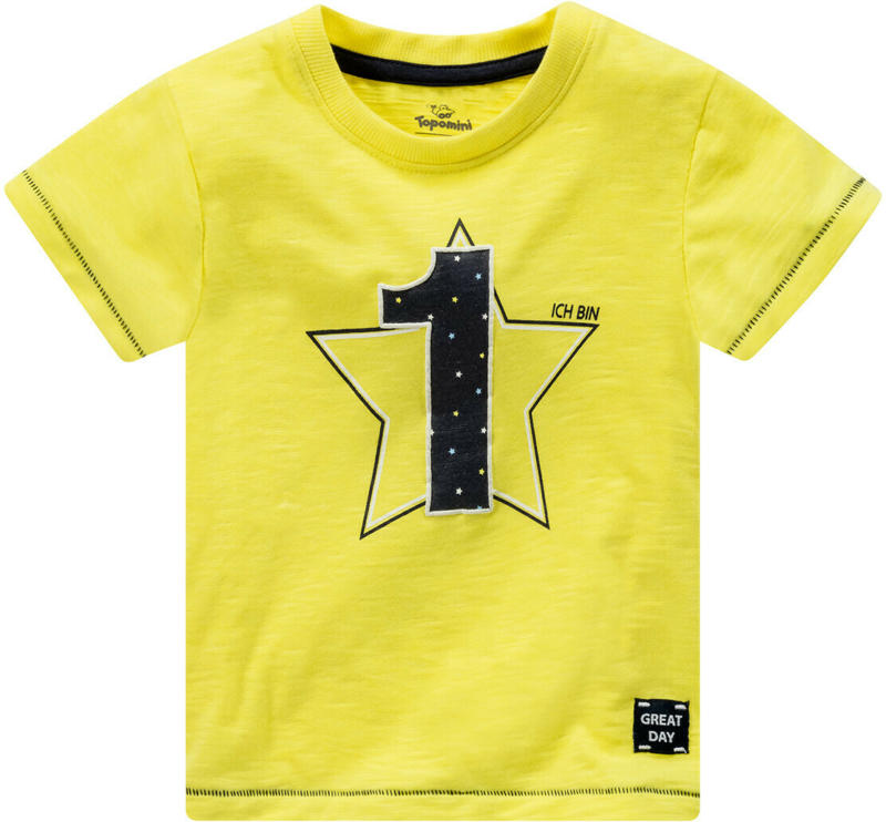 Baby T-Shirt mit Geburtstagszahl (Nur online)
