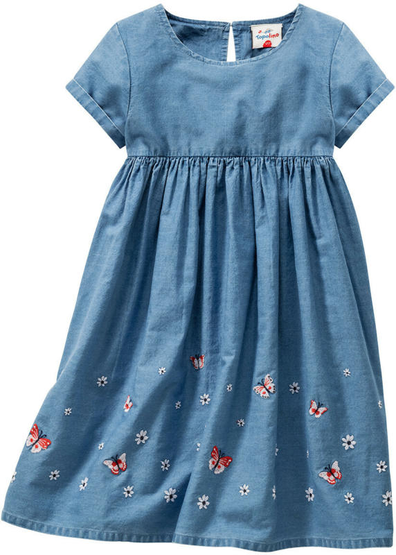 Mädchen Kleid aus leichtem Denim (Nur online)