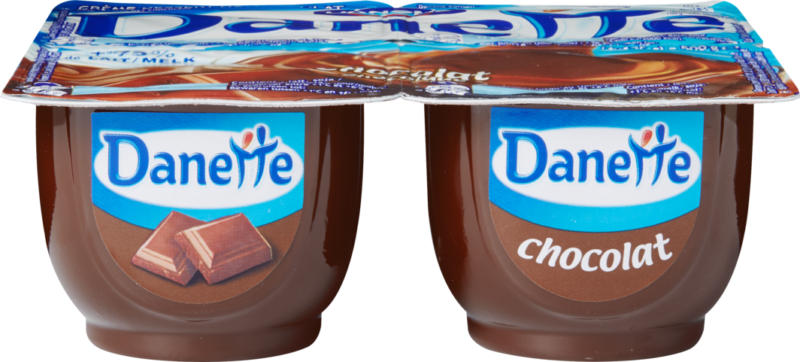 Danone Danette Crème Chocolat, 4 x 125 g