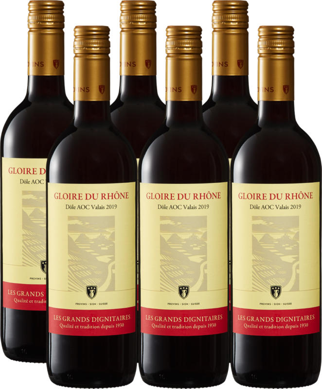 Gloire du Rhône Dôle du Valais AOC, 2018, Vallese, Svizzera, 75 cl