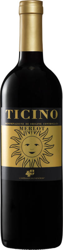 Sole Merlot del Ticino DOC, 2017, Ticino, Svizzera, 75 cl
