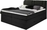 mömax Boxspringbett in Schwarz, ca. 180 x 200cm