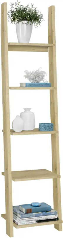 Regal Eichefarben, 5 Ablagen